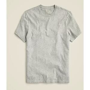 J.Crew Broken-In T-Shirt Mens L Gray Short Sleeve Crew Neck Classic Cotton BW039